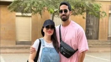 إطلالة مشتركة.. مي عز الدين وزوجها أحمد تيمور في حدث عام 2025